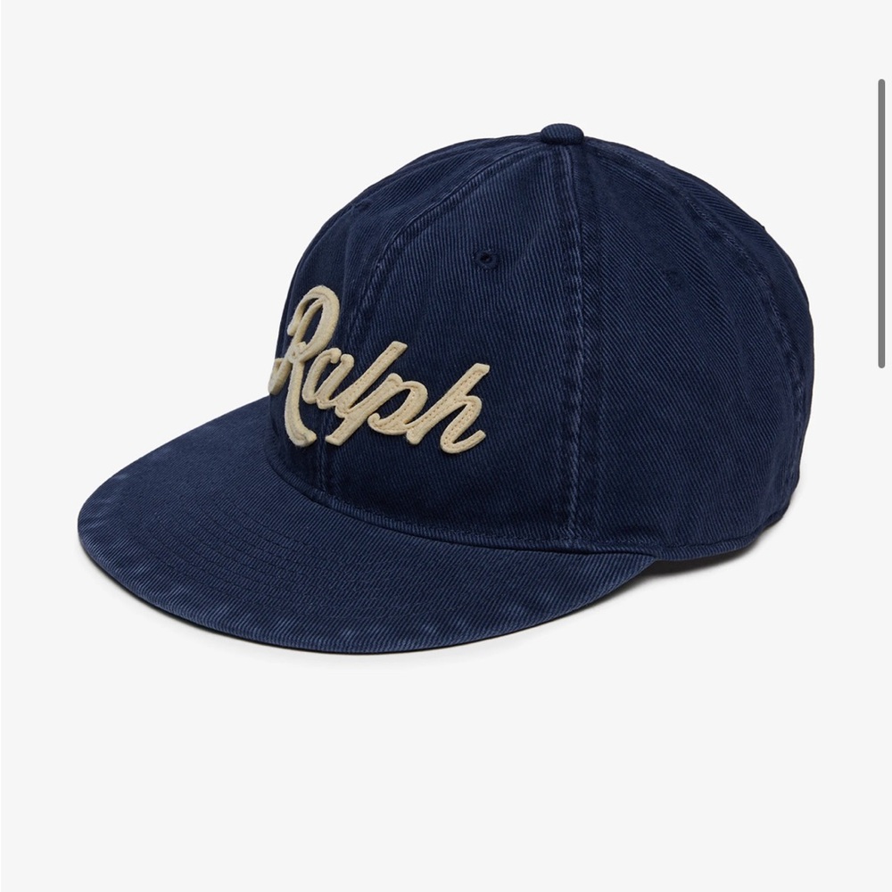 Ralph lauren twill baseball cap